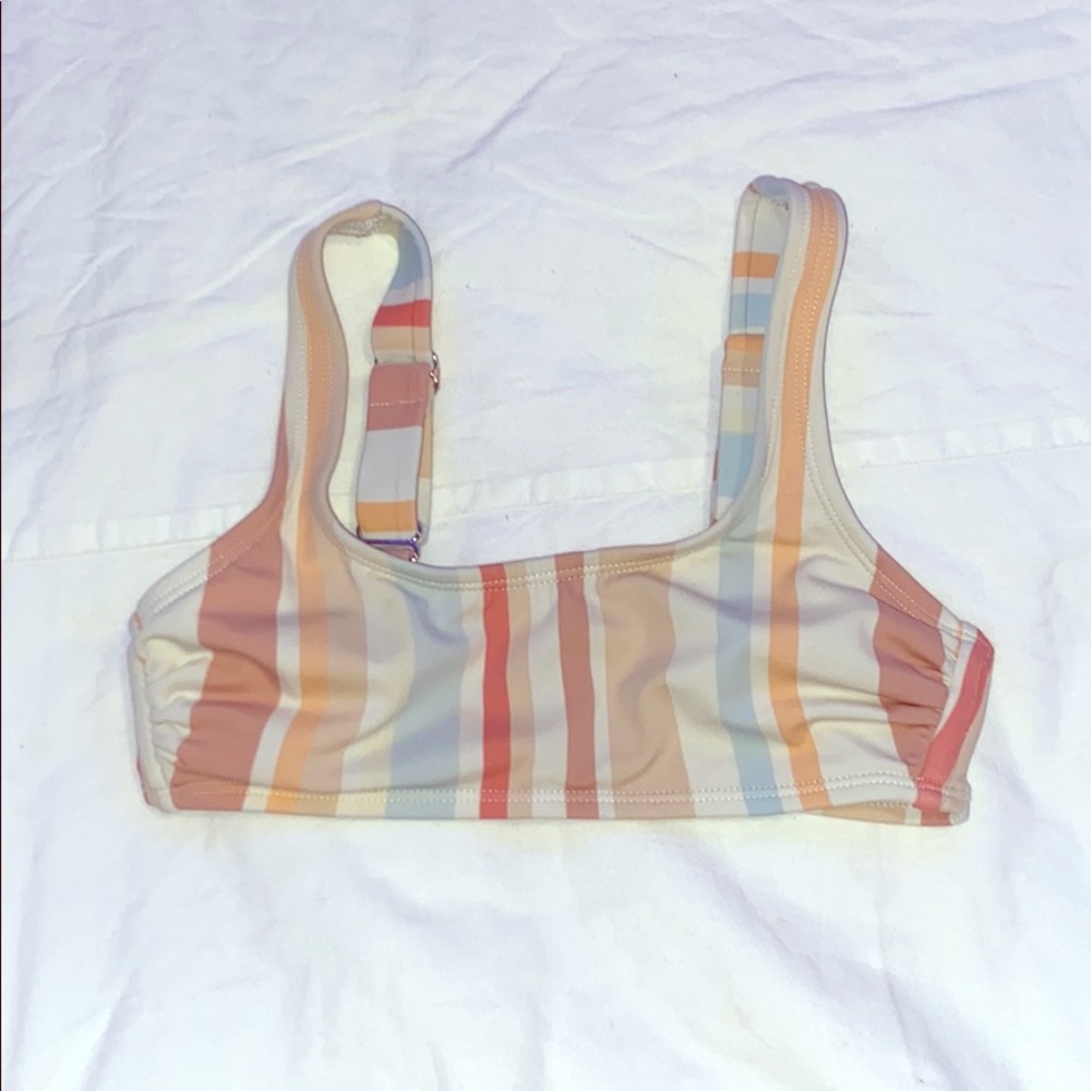 target striped bathing suit
